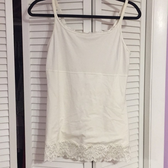 Tops - Lace and rayon cami Tops - Lace and rayon cami